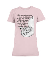 Load image into Gallery viewer, Elephant Cute Gift For Family Tee Ladies Tee