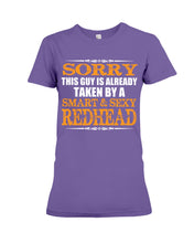 Load image into Gallery viewer, Redhead Morning Person December 25Th Christmas Gift Ladies Tee