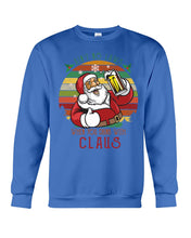 Load image into Gallery viewer, Santa Claus Beer Gift For Christmas Black T-Shirt Sweatshirt