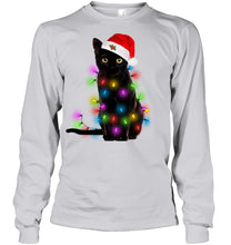 Load image into Gallery viewer, Cat Merry And Bright New Unisex Long Sleeve