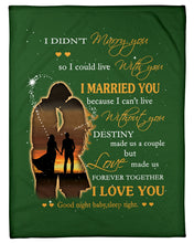 Load image into Gallery viewer, Blanket - You Are My Destiny - Pcc Fleece Blanket