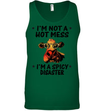 Load image into Gallery viewer, Heifer Not A Hot Mess Spicy Disaster Funny Quote Tee Unisex Tank Top