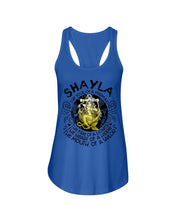 Load image into Gallery viewer, Shayla The Sould Of A Mermaid Horoscope T-Shirt Ladies Flowy Tank