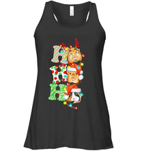 Load image into Gallery viewer, Santa Claus Ho Ho Ho Christmas Gift For Guinea Pigs Lovers Ladies Flowy Tank