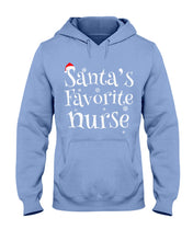 Load image into Gallery viewer, Santa's Favorite Nurse Hoodie