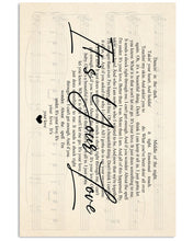 Load image into Gallery viewer, It's Your Love Horizontal Poster Vertical Poster