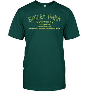 Bailey Park Bedfork Falls Ny Quote Name T-Shirt Guys Tee