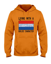 Load image into Gallery viewer, Dutch Man Builds Character Quote Trending Gift Hoodie