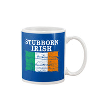 Load image into Gallery viewer, Stubborn Irish Flag Love Ireland Custom T-Shirt Mug