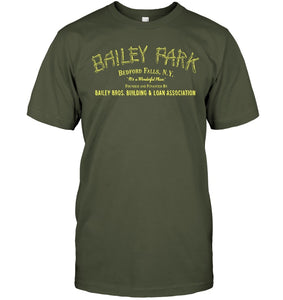 Bailey Park Bedfork Falls Ny Quote Name T-Shirt Guys Tee