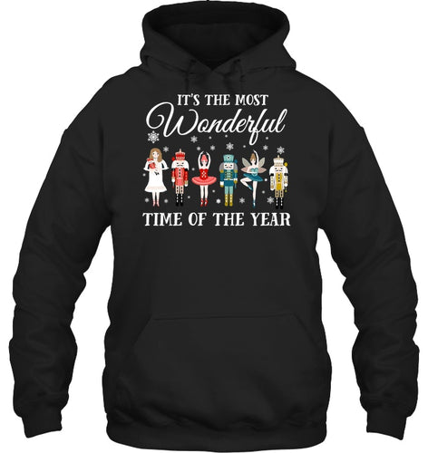 Ballet - Nutcracker Most Beautiful Time Of Year Black T-Shirt Hoodie