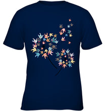 Load image into Gallery viewer, Sign Language - Dandelion Custom T-Shirt Youth Tee