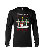 Load image into Gallery viewer, Savior Christ The Lord Gift For Christmas Gift T-Shirt Unisex Long Sleeve