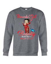 Load image into Gallery viewer, November Girl Sexy Beauty T-Shirt Sweatshirt
