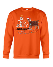 Load image into Gallery viewer, Jolly Cat Christmas Gift For Cat Lovers Sweatshirt