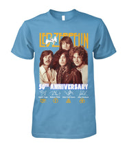 Load image into Gallery viewer, Led Zeppelin 50Th Anniversary Guys Tee