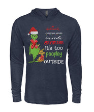 Load image into Gallery viewer, Hallmark Is My Christmas Movie Grinch T-Shirt Christmas Gift For Family Hoodie