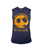 Load image into Gallery viewer, Darkness My Old Friend Halloween T-Shirt Unisex Long Sleeve