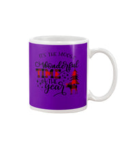 Load image into Gallery viewer, Funny Moose Wonderful Time Christmas Gift For Family Mug