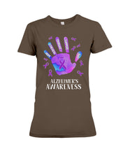Load image into Gallery viewer, Alzheimers Awareness T-Shirt Ladies Tee