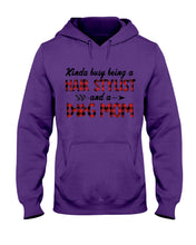 Load image into Gallery viewer, Hair Stylist And Dog Mom Gift For Dog Lovers Funny T-Shirt Hoodie