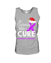 Load image into Gallery viewer, My Christmas Wish Is A Cure Unisex Tank Top