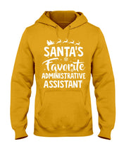 Load image into Gallery viewer, Santa Favorite Assistant Funny Christmas Gift Shirt Hoodie