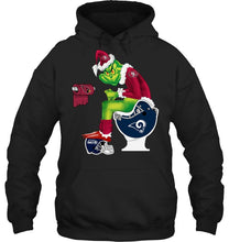 Load image into Gallery viewer, Funny Grinch San Francisco 49Ers Christmas Gift Tee Hoodie
