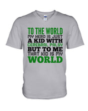 Load image into Gallery viewer, That Kid Is My World Great Gift For Children Family Guys V-Neck