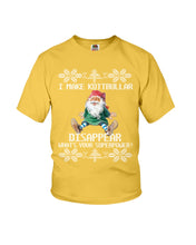 Load image into Gallery viewer, I Make Kottbullar Disappear Black T-Shirt Youth Tee