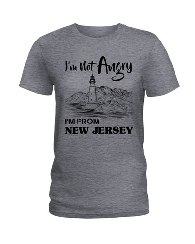 New Jersey Man Gift T-Shirt Ladies Tee