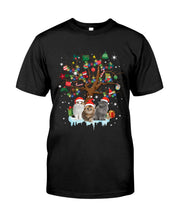 Load image into Gallery viewer, Christmas Tree Cat Lovers Cute Funny T-Shirt Guys Tee