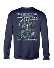 Load image into Gallery viewer, Throne 8 August Guy Special Space Horoscope T-Shirt Sweatshirt