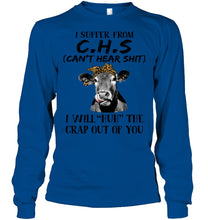 Load image into Gallery viewer, I Suffer From C.S.H Cows Lovers T-Shirt Unisex Long Sleeve