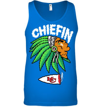 Load image into Gallery viewer, Chiefin Kansas City Chiefs Gift For Fans T-Shirt Unisex Tank Top
