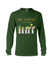 Load image into Gallery viewer, St Lucia Child Of Light God Jesus Christmas Gift Unisex Long Sleeve