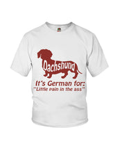 Load image into Gallery viewer, Dachshund German Shirt For Dachshunds Dog Lovers Youth Tee