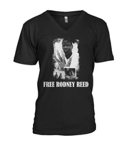 Load image into Gallery viewer, Free Rodney Reed Raise Your Voice 5 Guys V-Neck