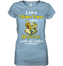 Load image into Gallery viewer, Pokemon Trainer Harry Potter Fans T-Shirt Ladies V-Neck