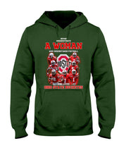 Load image into Gallery viewer, Woman Loves Ohio States Buckeyes American Football Ncaa 2019 T-Shirt Hoodie