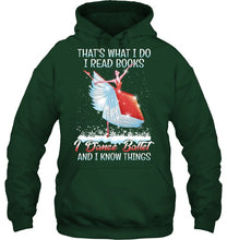 Load image into Gallery viewer, Girl Loves Reading Book And Dance Ballet Gift For Girls T-Shirt Hoodie