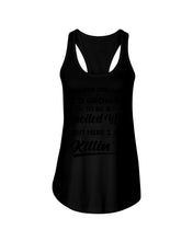 Load image into Gallery viewer, Im A Spoiled Wife I Am Killing It Ladies Flowy Tank