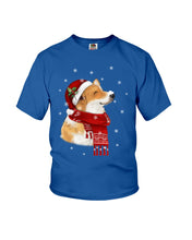 Load image into Gallery viewer, Corgi Christmas Gift Funny T-Shirt Youth Tee