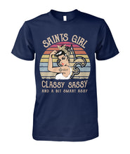 Load image into Gallery viewer, Saitn Girl Classy Sassy T-Shirt Guys Tee