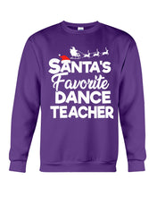 Load image into Gallery viewer, Santa Dance Teacher Christmas Shirt Sweatshirt