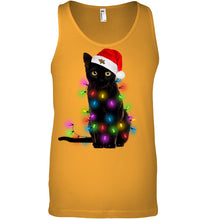 Load image into Gallery viewer, Cat Merry And Bright New Unisex Tank Top
