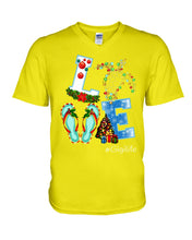 Load image into Gallery viewer, Love Turtle Gigilife Christmas Gift For Turtle Lovers Custom Design Tee Guys V-Neck