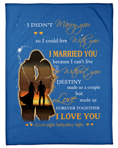 Blanket - You Are My Destiny - Pcc Fleece Blanket