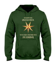 Load image into Gallery viewer, Christmas Star Swedish Julstarnor Black T-Shirt Hoodie