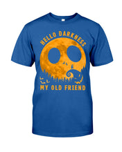 Load image into Gallery viewer, Darkness My Old Friend Halloween T-Shirt Guys Tee